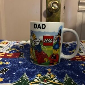 LEGO Dad Mug with Colorful Characters